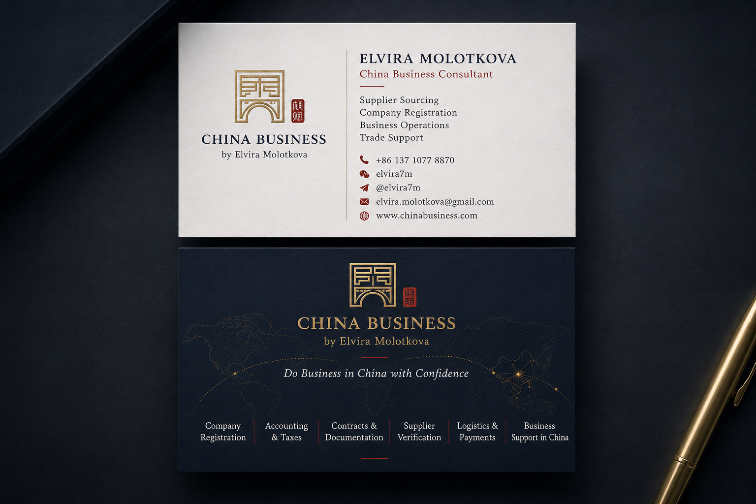Elvira Molotkova — Founder & Head of China Operations
