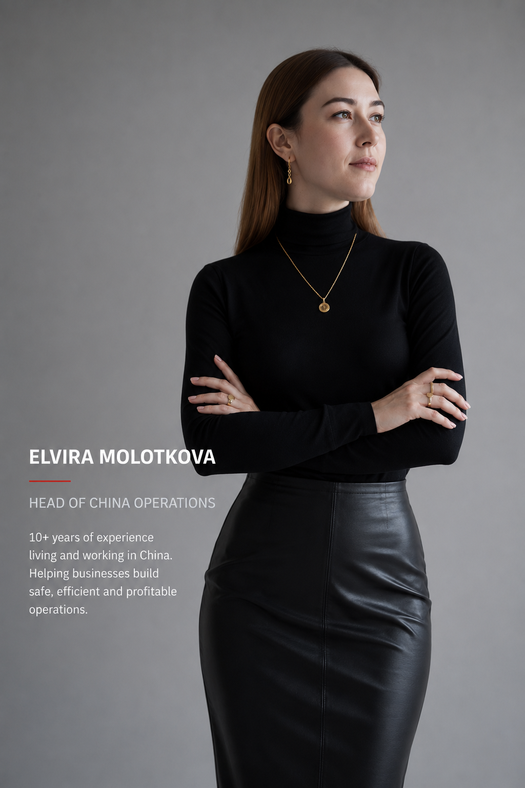 Elvira Molotkova — Founder & Head of China Operations